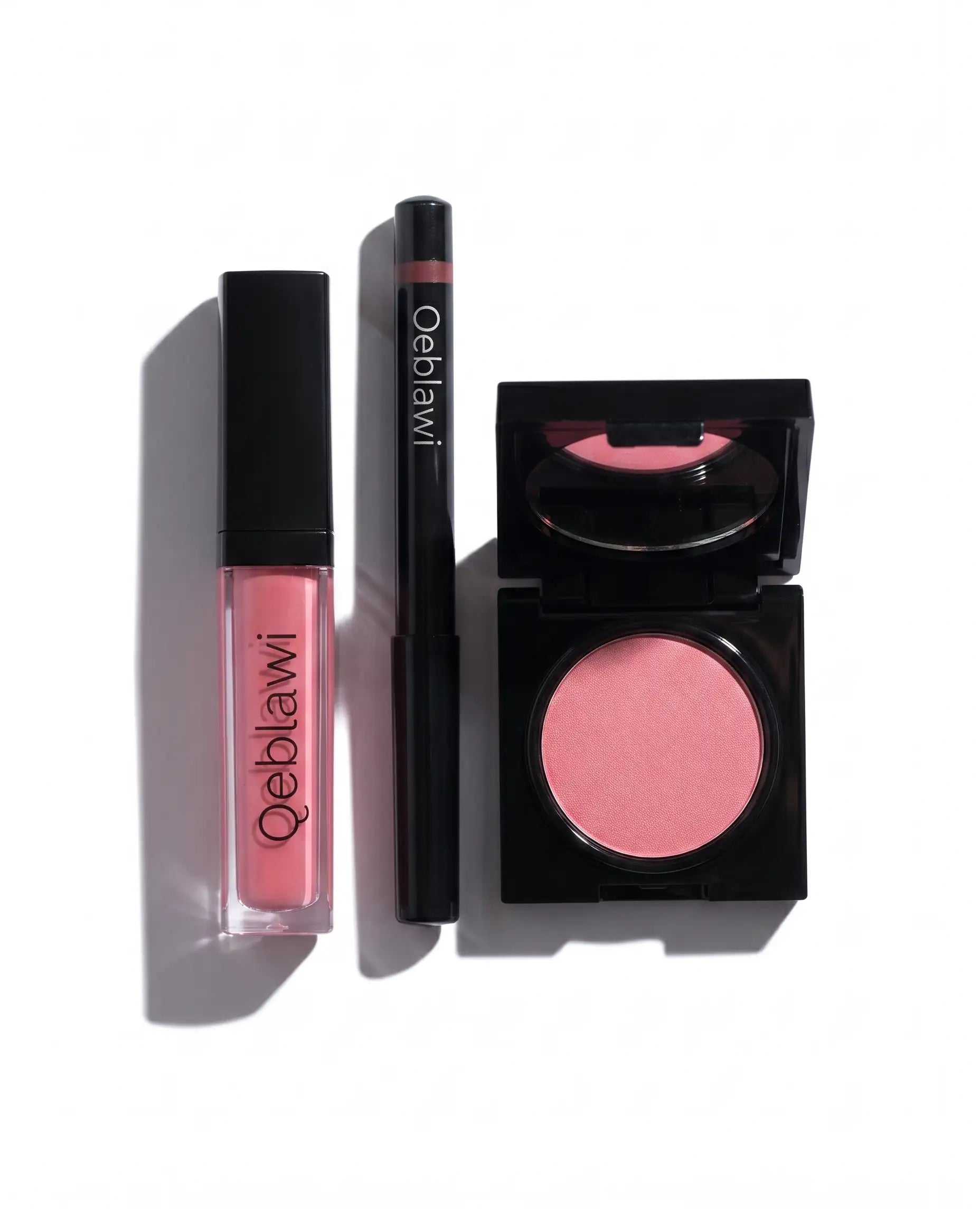 Summer Glow
Blush + Lip Liner + Liquid Velvet Lipstick